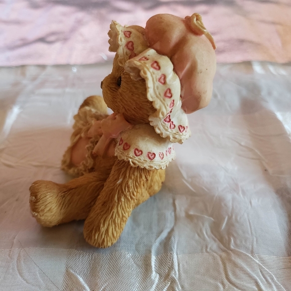 Enesco Your Friendship Makes My Heart Sing Cherished Teddies 916315 Figurine - Picture 2 of 8